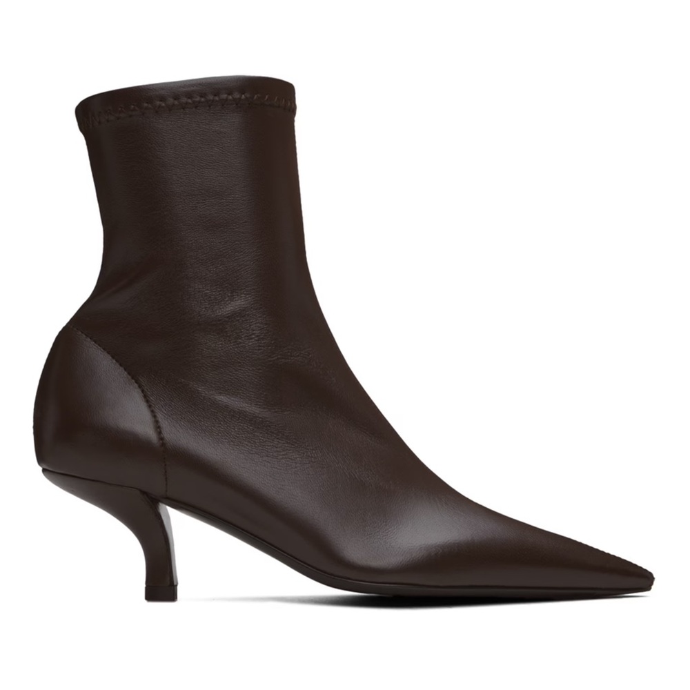 TOTEME
55mm The Heeled sock boots